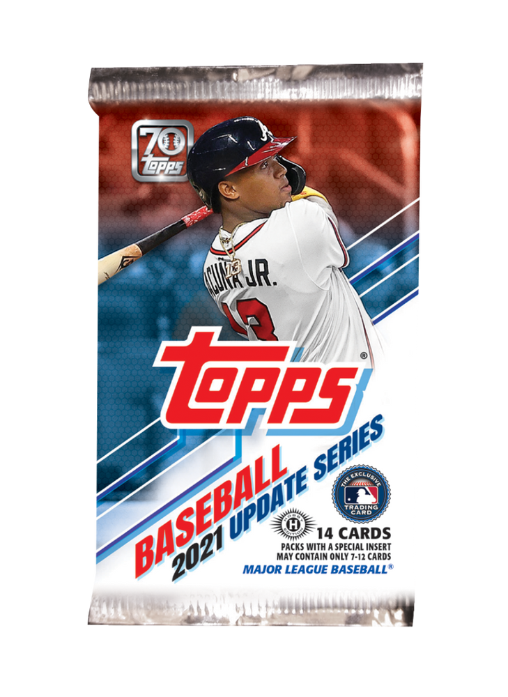 2021 Topps Baseball Update Series Factory Sealed Hobby Pack