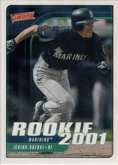 Fleer Tradition Baseball 2001 Base Rookie Card 452 Ichiro Suzuki