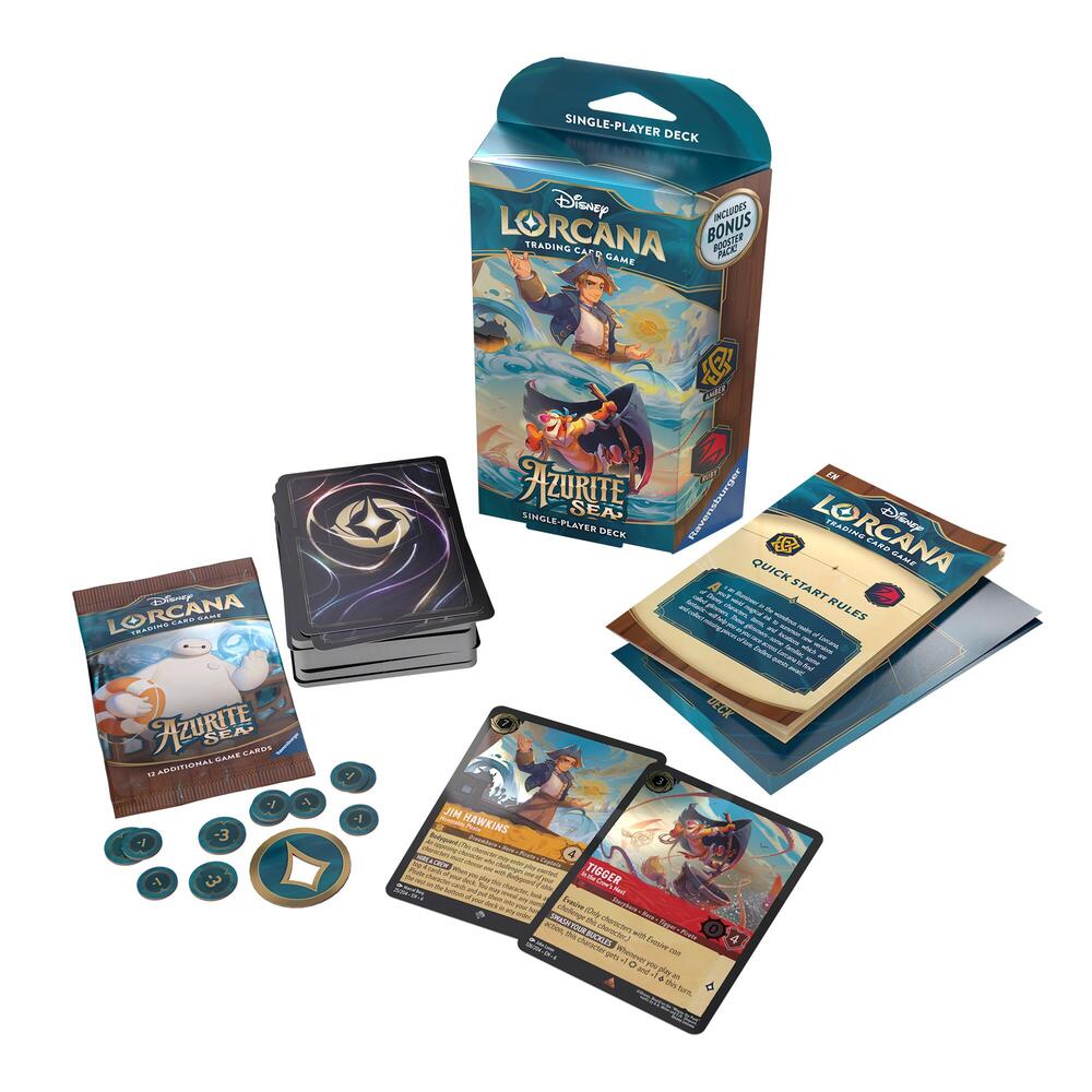 Lorcana TCG: Azurite Seas Starter Deck - A Seaworthy Crew