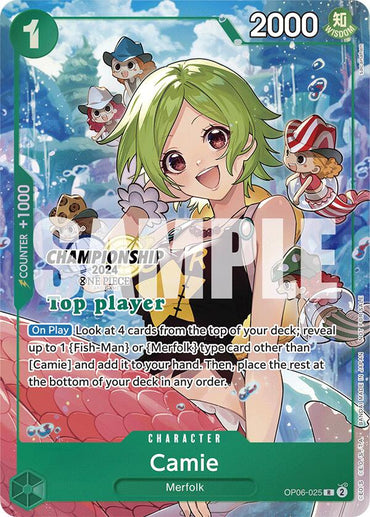 Camie (Championship 2024 Top Player Pack) [One Piece Promotion Cards]