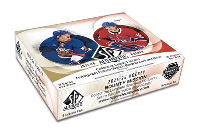 2025-26 Upper Deck SP Hockey Hobby Box