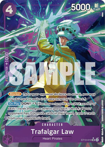 Trafalgar Law (ST10-010) (Alternate Art) [Premium Booster -The Best-]