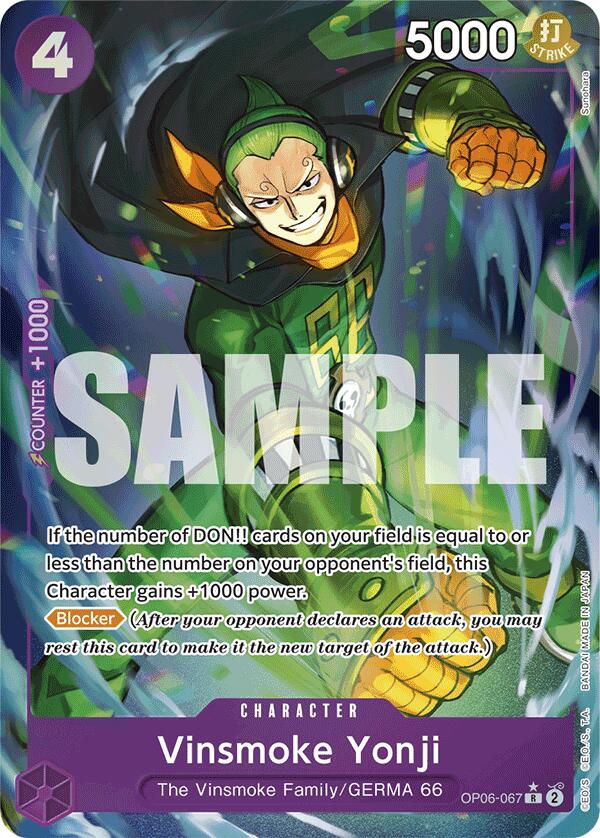 Vinsmoke Yonji (OP06-067) (Full Art) [Premium Booster -The Best-]