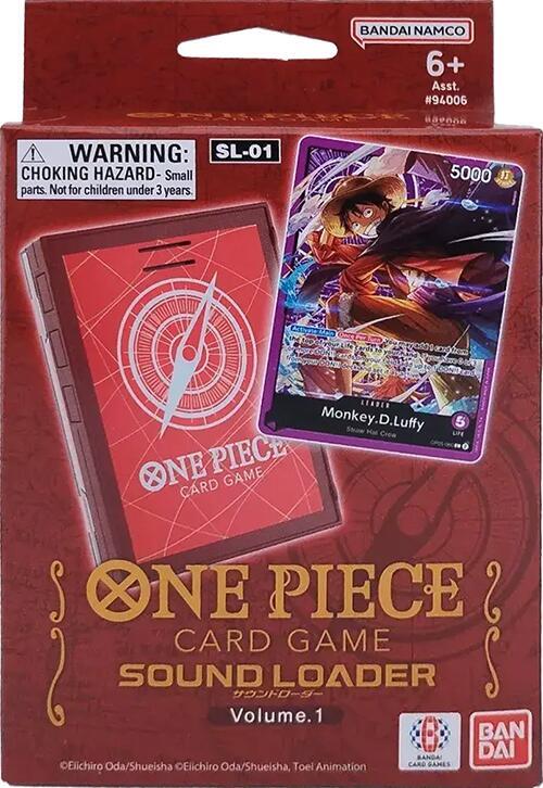 One Piece TCG: Soundloader Volume. 1 - Monkey.D.Luffy