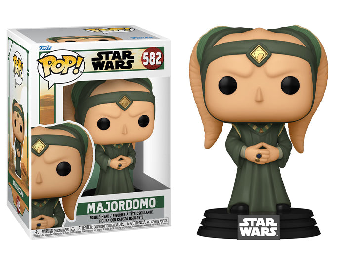 Pop Star Wars Book Of Boba Fett Majordomo Vinyl Figure