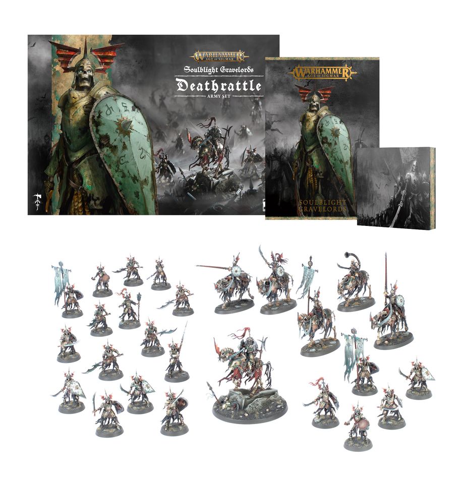 Warhammer Age of Sigmar: Deathrattle - Soulblight Gravelords Army Set