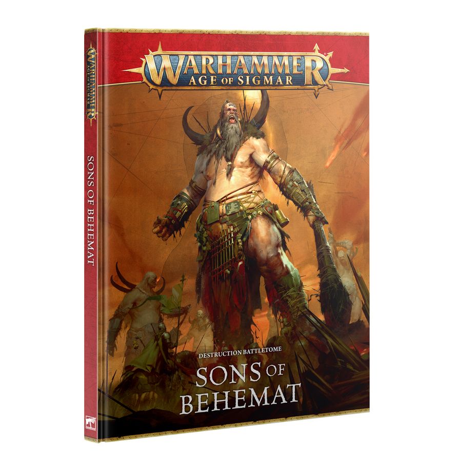 Warhammer Age of Sigmar 4th Edition: Destruction Battletome - Sons of Behemat