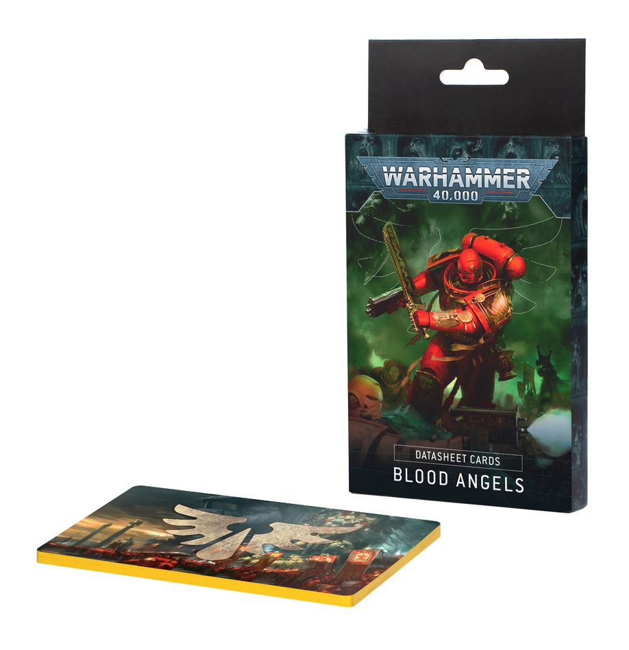 Warhammer 40k 10th Edition: Blood Angels - Datasheet Cards