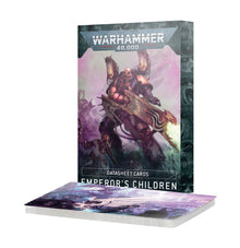 Warhammer 40k 10th Edition: Emperor's Children - Datasheet Cards