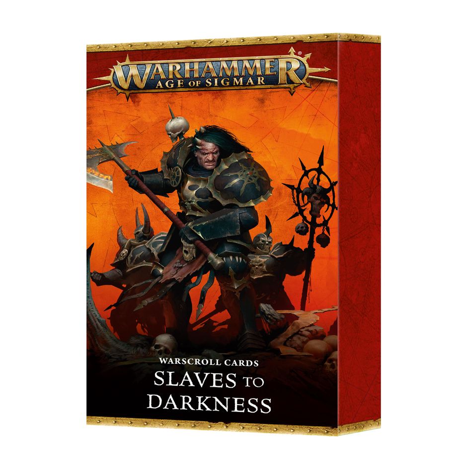 Warhammer Age of Sigmar 4th Edition: Slaves to Darkness - Warscroll Cards