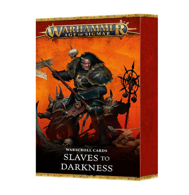 Warhammer Age of Sigmar 4th Edition: Slaves to Darkness - Warscroll Cards