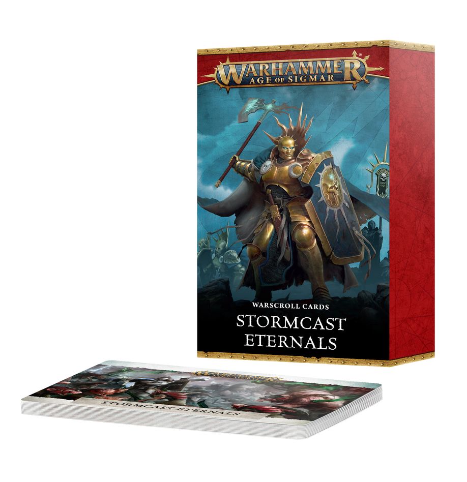 Warhammer Age of Sigmar 4th Edition: Stormcast Eternals - Warscroll Cards