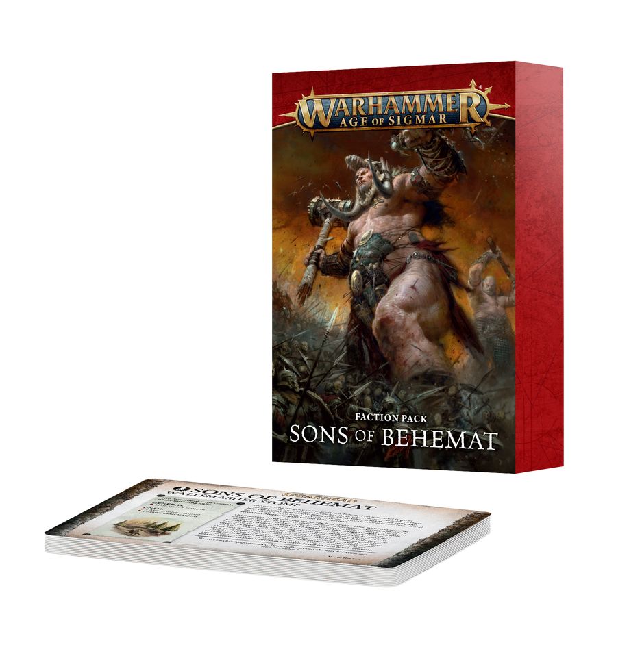 Warhammer AoS 4th Edition: Faction Pack - Sons of Behemat