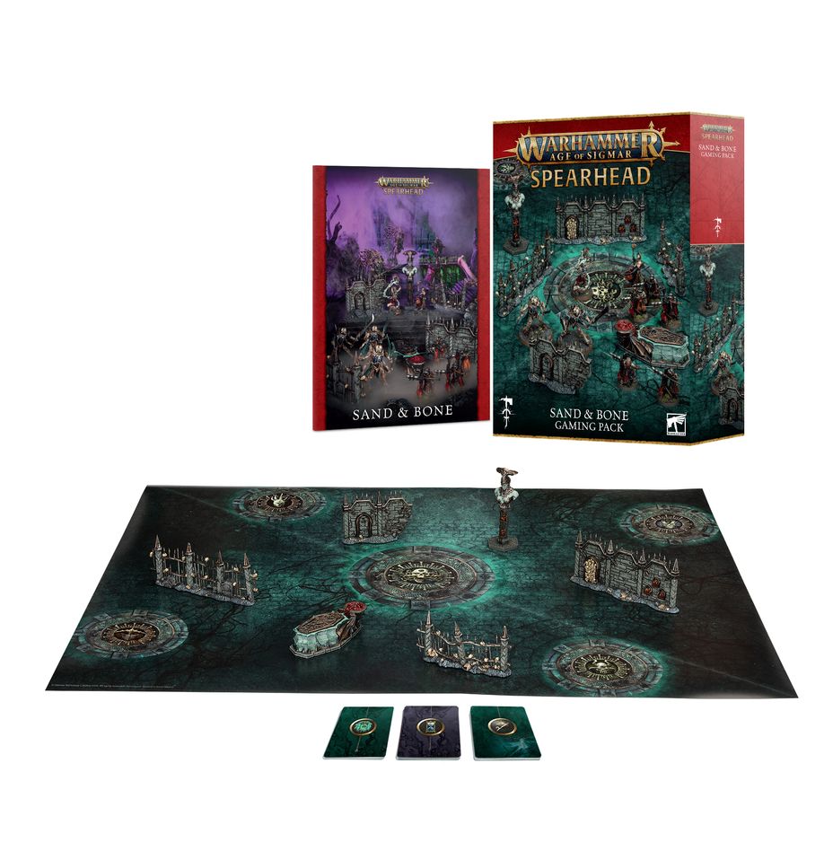 Warhammer Age of Sigmar: Spearhead - Sand and Bone Gaming Pack