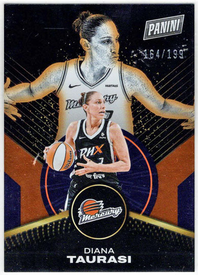 2025 Panini WNBA Player of the Day Orange Parallel Card 60 Diana Taurasi 164/199