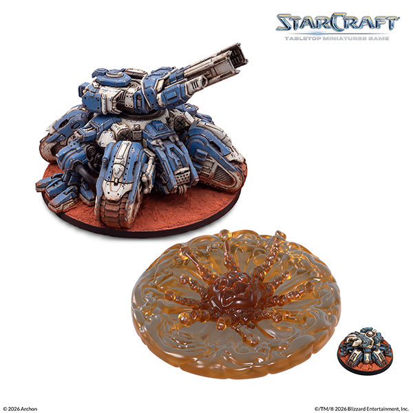 Starcraft Tabletop Miniatures Game: Terran - Siege Tank