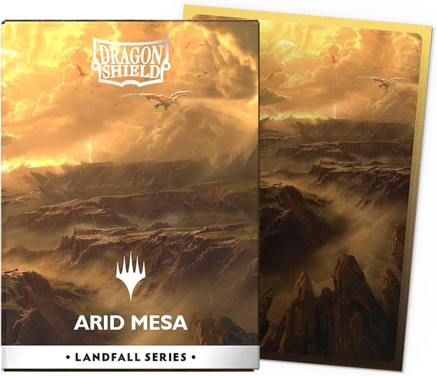 Dragon Shield 'Landfall Series' - Arid Mesa - Matte Dual Art Sleeves 100ct