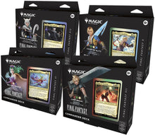 Magic MTG FINAL FANTASY Commander Deck Display