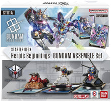 GUNDAM CARD GAME Starter Deck 01: Heroic Beginnings - Gundam Assemble Starter Set