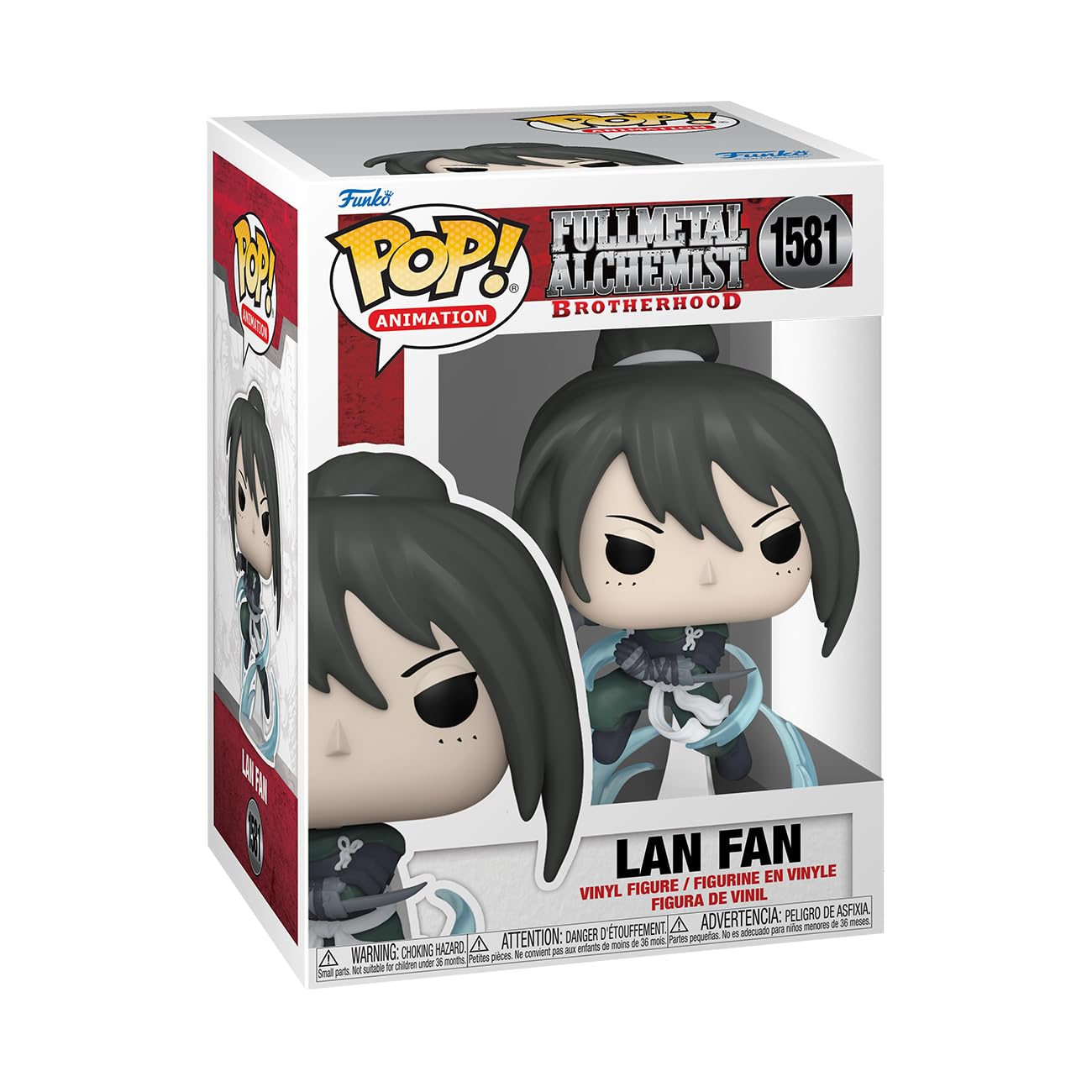 Pop Animation Fullmetal Alchemist Brotherhood Lan Fan Vinyl Figure
