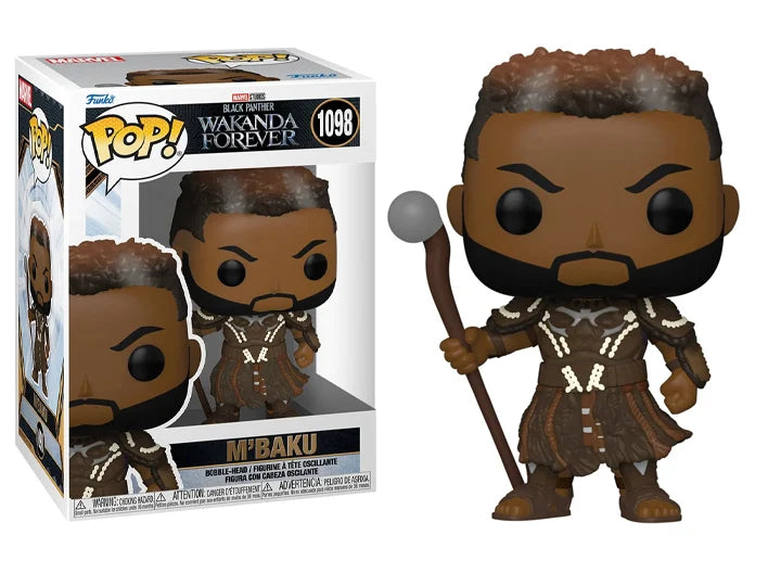 Pop Marvel Black Panther Wakanda Forever M`Baku Vinyl Figure