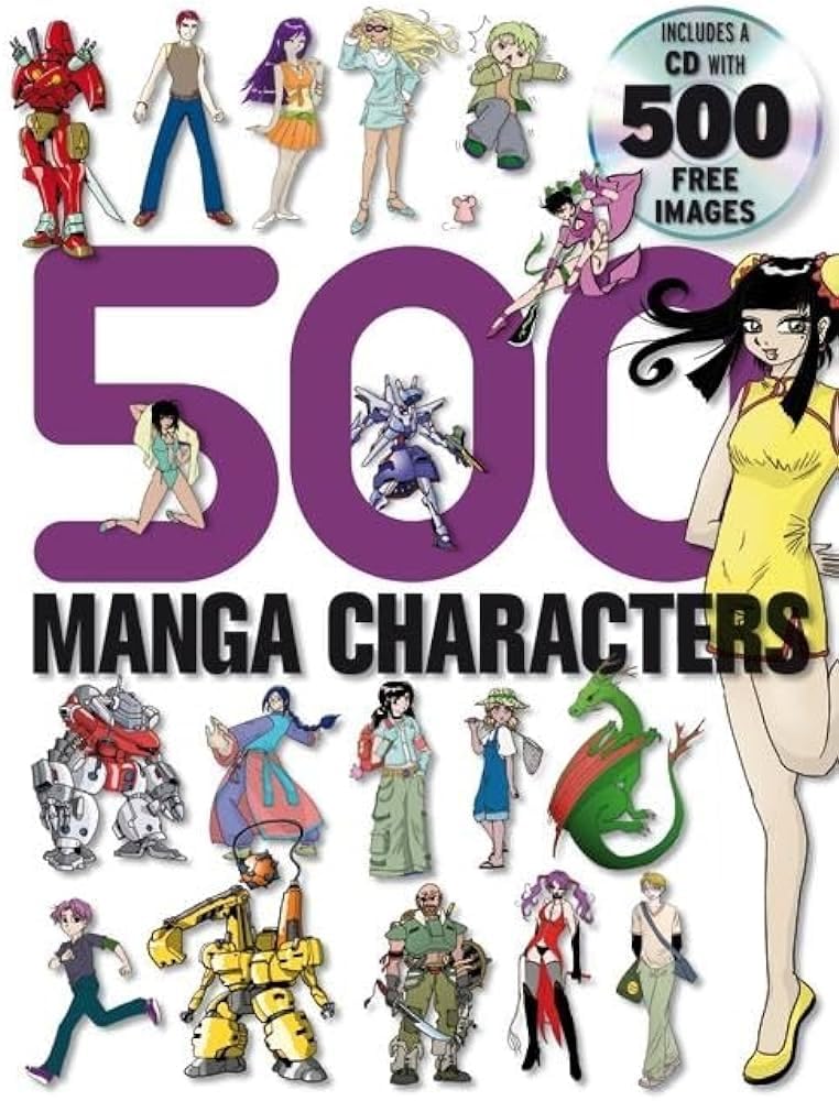 500 Manga Characters TPB