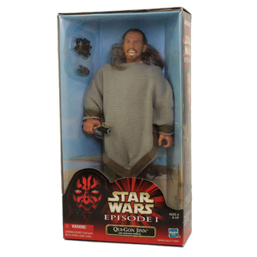 Star Wars Action Collection Episode 1 Qui-Gon Jinn w/ Tatooine Poncho
