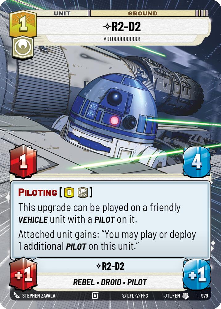 R2-D2 - Artooooooooo! (Hyperspace Foil) (979) [Jump to Lightspeed]