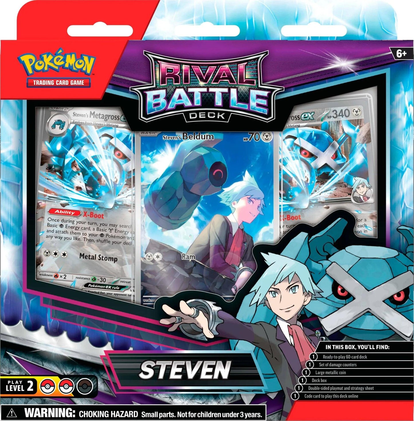 Pokemon Rival Battle Deck (Steven)