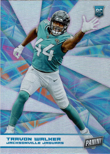 Panini Player Of The Day Football 2022 Foil Parallel Card 62 Travon Walker