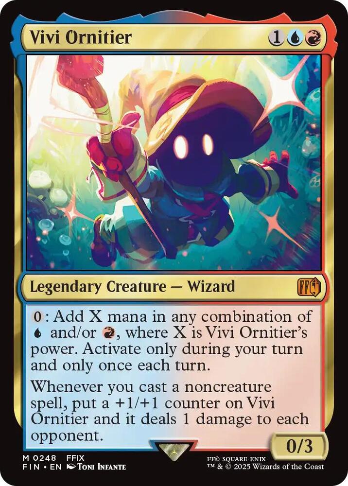 Magic MTG Vivi Ornitier [Final Fantasy] Near Mint
