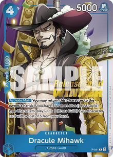 Dracule Mihawk (OP11 Release Event Winner) P-081