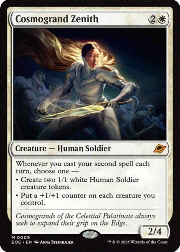 Magic MTG Cosmogrand Zenith [Edge of Eternities] Moderately Played