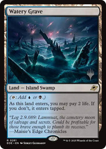 Watery Grave (Promo Pack) [Edge of Eternities Promos] Lightly Played