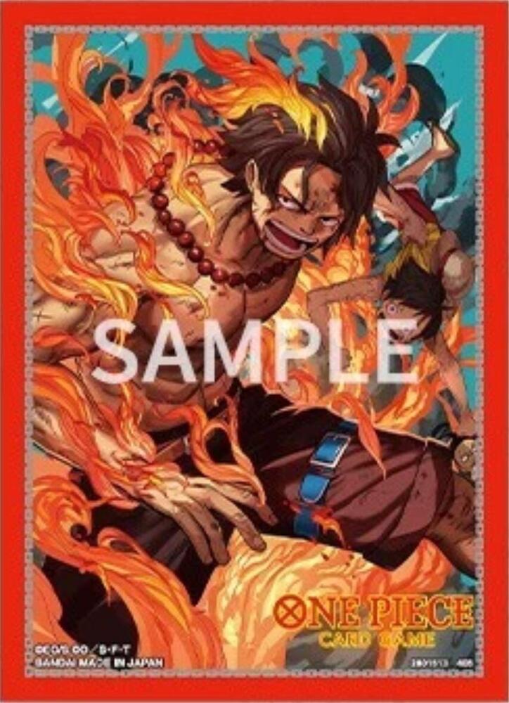 Bandai One Piece Card Game: 70ct Card Sleeves -  Portgas.D.Ace