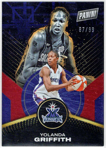 2025 Panini WNBA Player of the Day Red Parallel Card 64 Yolanda Griffith 87/99