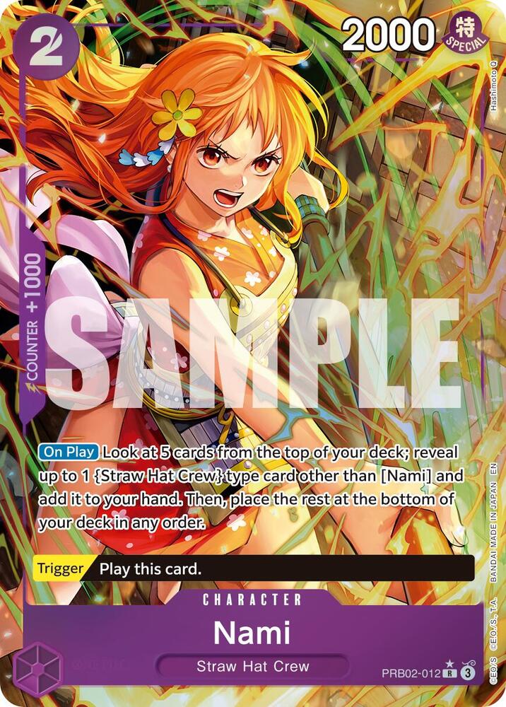 One Piece TCG Nami (Alternate Art) Premium Booster The Best Vol. 2 (PRB-02)