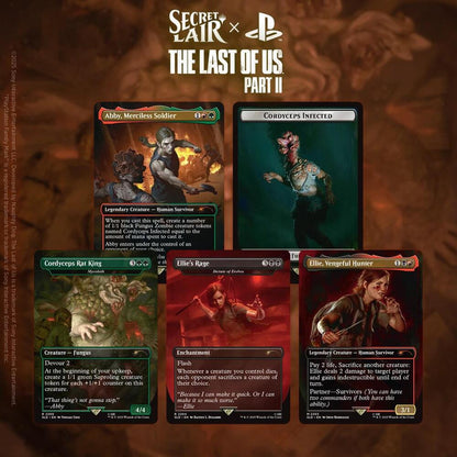 Magic MTG Secret Lair x The Last of Us: Part II Path of Retribution Non-Foil Edition