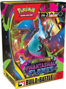 Pokemon Mega Evolution ME02: Phantasmal Flames Build & Battle Box
