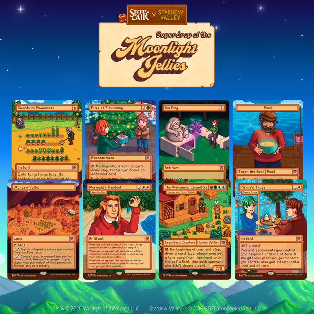 Magic MTG Secret Lair x Stardew Valley: Welcome to Stardew Valley Non-Foil Edition