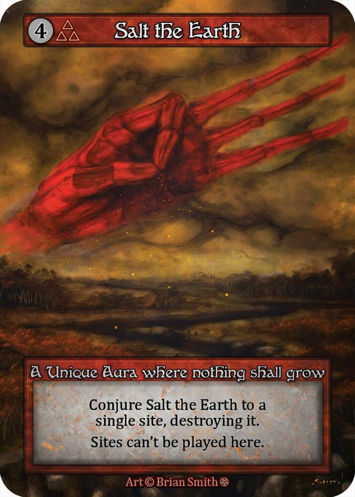 Salt the Earth [Gothic] Near Mint