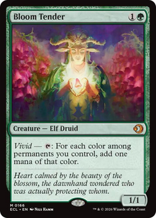 MTG Bloom Tender [Lorwyn Eclipsed] Near Mint Single Foil