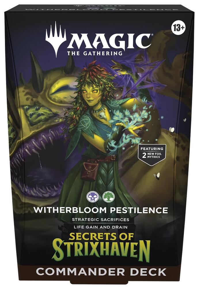 Magic MTG Secrets of Strixhaven Commander Deck - Witherbloom Pestilence