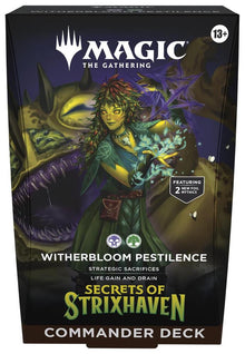 Magic MTG Secrets of Strixhaven Commander Deck - Witherbloom Pestilence