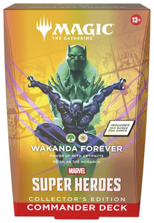 2026 Wizards Magic MTG Marvel Super Heroes Commander Deck -  Wakanda Forever (Collector's Edition)