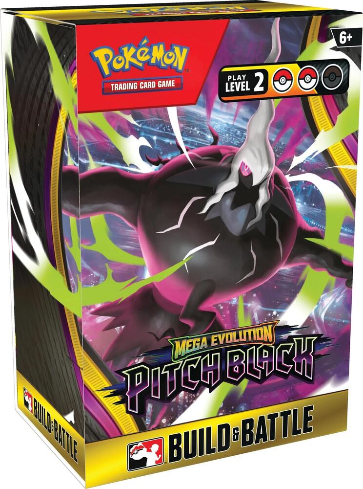 Pokemon Mega Evolution ME05: Pitch Black Build & Battle Box