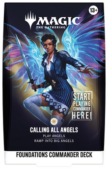 Magic: The Gathering MTG Foundations Commander Deck - Calling All Angels