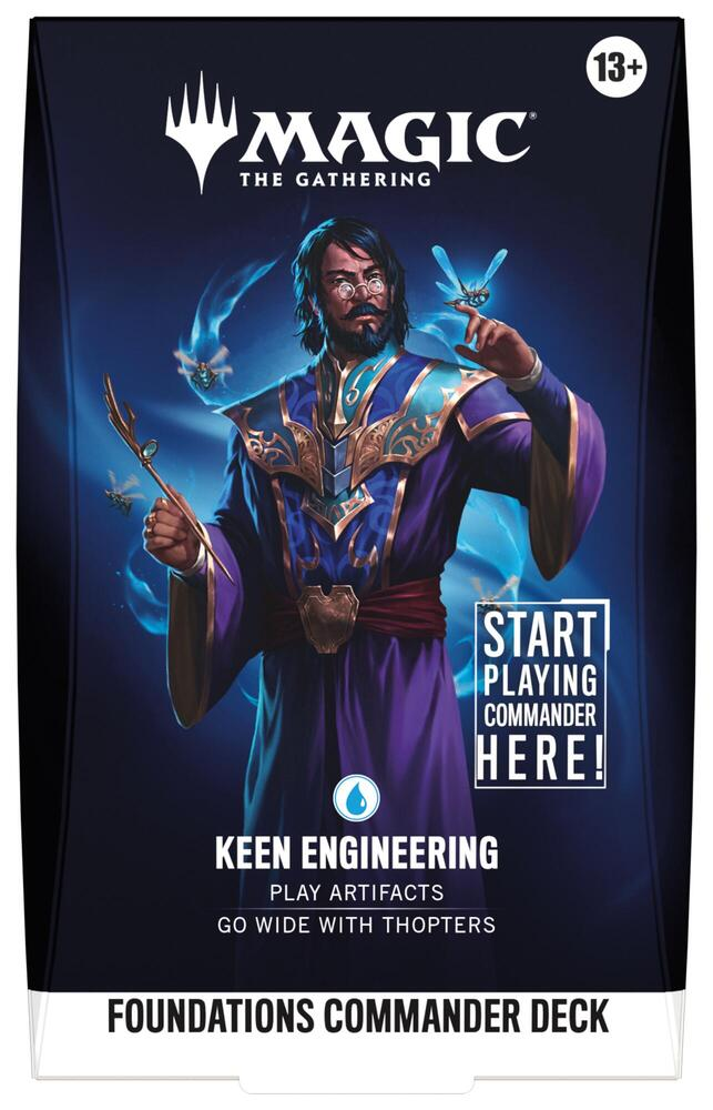 Magic: The Gathering MTG Foundations Commander Deck - Keen Engineering