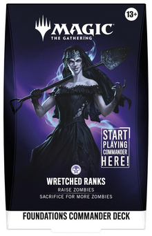Magic: The Gathering MTG Foundations Commander Deck - Wretched Ranks