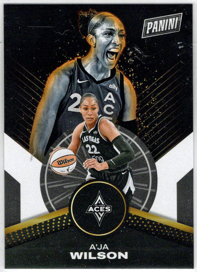 2025 Panini WNBA Player of the Day Base Card 69 A’ja Wilson
